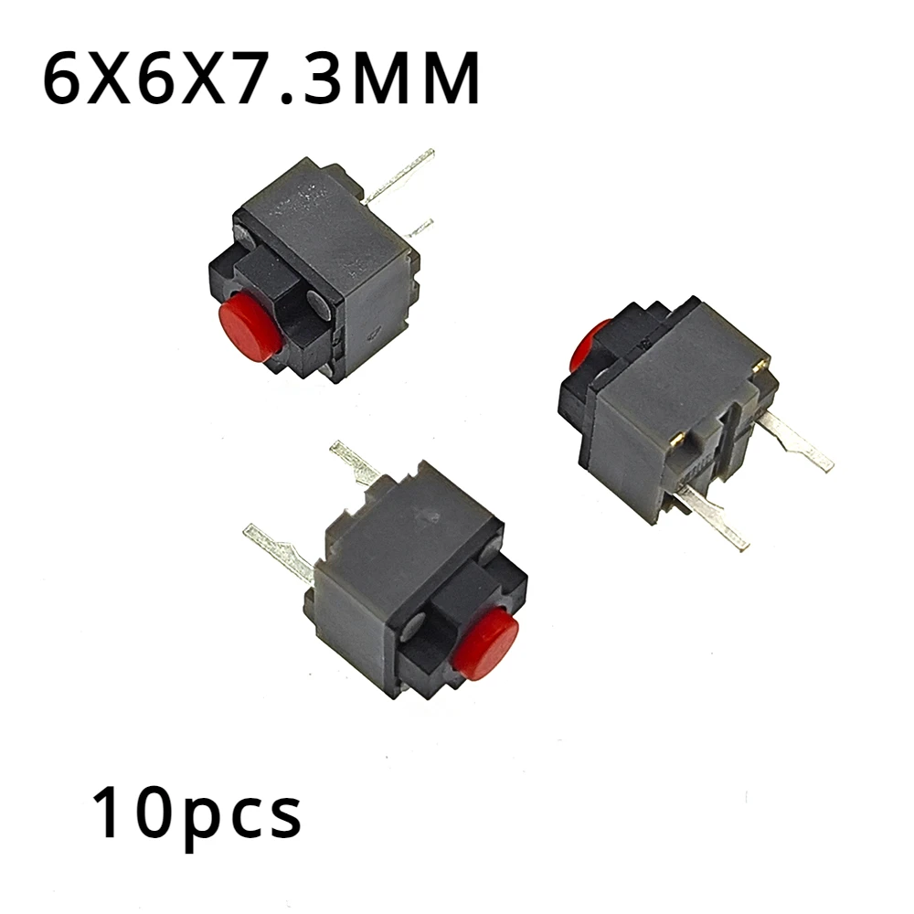 10PCS Kailh Mute Button 6*6*7.3 Silent Switch Wireless Mouse Wired Mouse Button Micro Switch 6X6X7.3MM