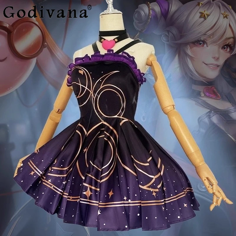 Cosplay Clothing Game Fashion Full Set Women Halloween Carnival Uniform Dress Female Anime Party Suit HERO Cos Dress