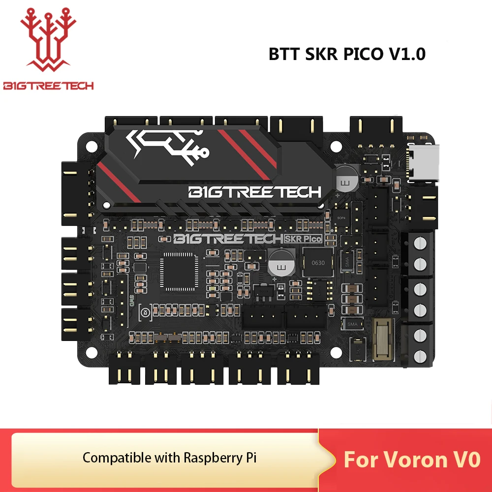 BIGTREETECH SKR PICO V1.0 BTT Motherboard Voron V0 Board 3D Printer Parts TMC2209 Raspberry Pi For Voron V0.1 3D Printer