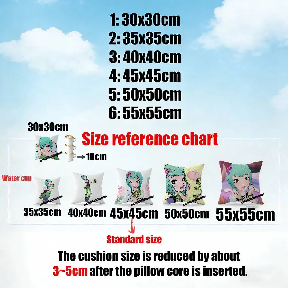 For R-Regal Academy Joy LeFrog Throw Pillow Case 45cm 30cm 50cm Sofa Custom Square Pillowcase Cushion Cover