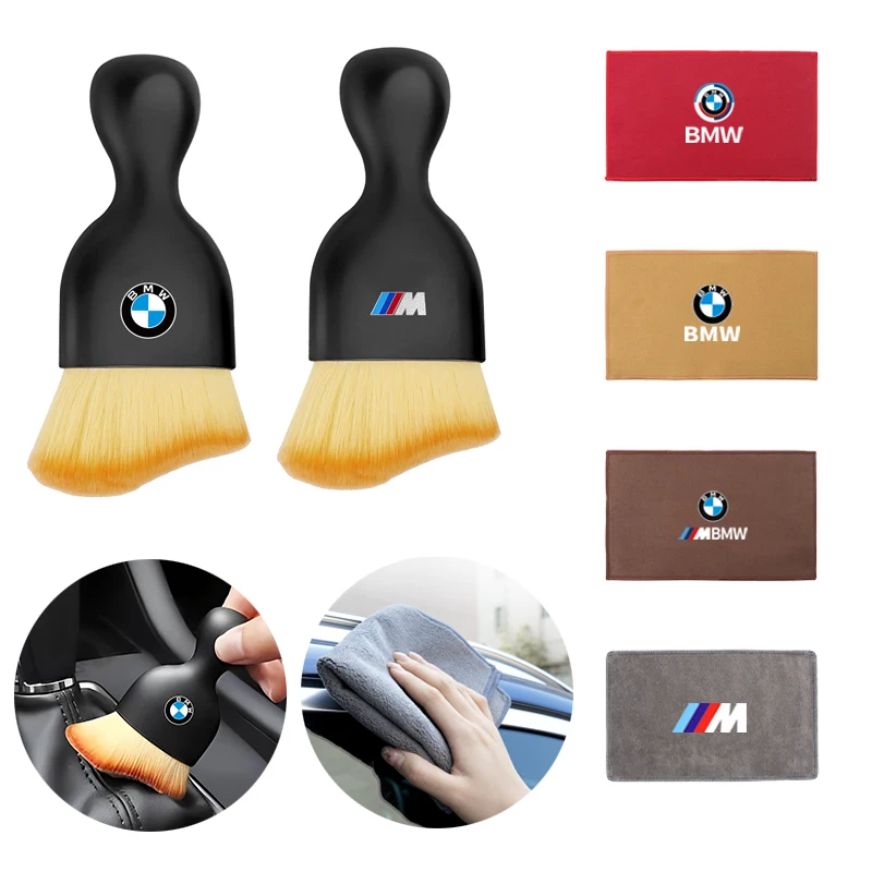Toallas de lavado de coches, cepillo de limpieza de trapo de microfibra para BMW M Performance E90 E92 E60 E70 E71 F20 F21 F44 F36 F07 G30 G20 F34 F10 F40