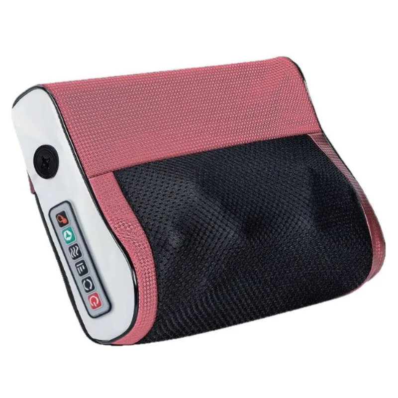 Multifunction Neck and Shoulder Massager Car Household Neck and Back Kneading Tool with Multiple Adjustable Hot Compress Massage