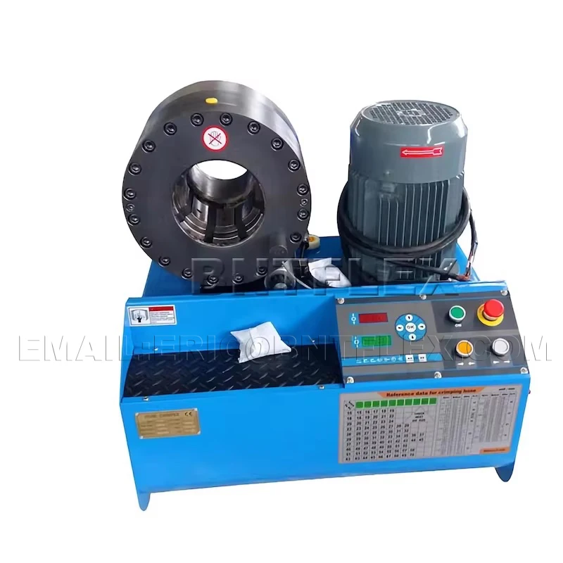 Customized BNT91H Hydraulic Hose Crimping Machine Rubber Product Making Machinery with Crimping Records Function Available
