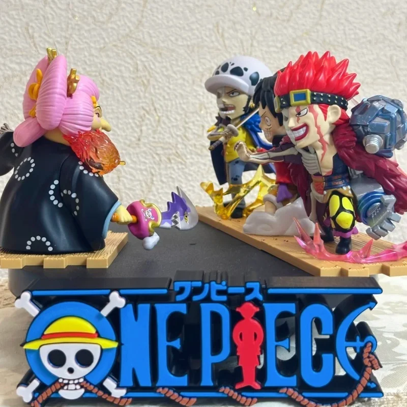 

Горячая Распродажа One Piece Blind Box Serie V7 The Battle Of Ghost Island Half Skull Аниме Фигурка Украшение Модель Игрушка Мальчик Подарок На День Рождения