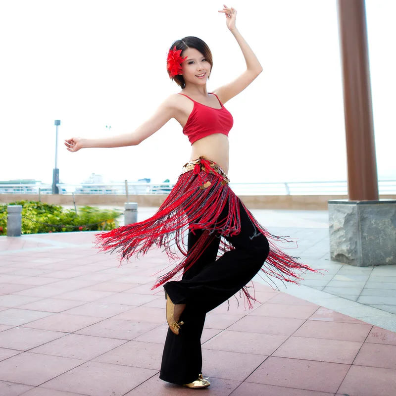 American tribal style waist chain belly dance long fringed waist chain wholesale source factory first-hand supply