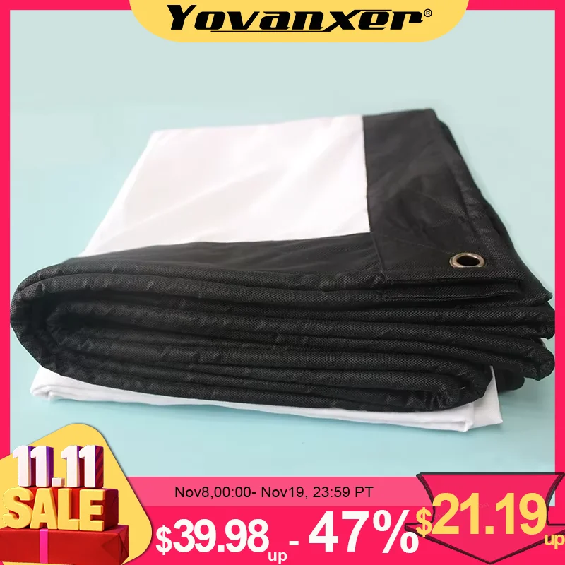 100 120 150 180 200 250 300 인치 프로젝터 스크린 화이트 캔버스 프로젝션 접이식 16:9 4:3 홈 시어터 LED DLP Porjector