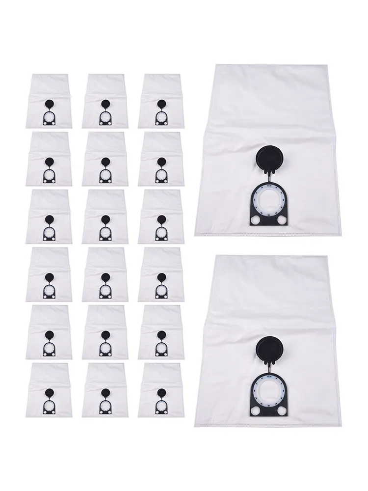 Enhance Cleaning Efficiency with 20 pieces Dust Bags for Bosch GAS 35 L SFC+  GAS 35 M AFC Robot Vacuum  Easy to Install and Use