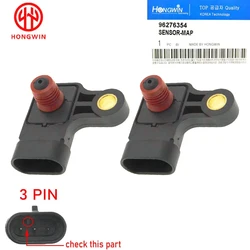 2pcs 96276354 Intake Air Manifold Abosolute Pressure MAP Sensor For Chevrolet Daewoo Lanos Leganza Nubiba Rezzo 1.6 1.8 2.0L