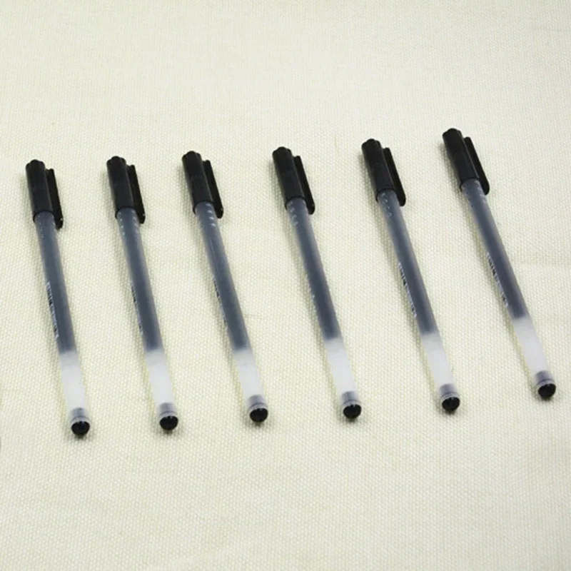 12 stks/partij Basic liner roller ball pen voor schrijven handtekening 0.5mm balpen 3 kleur gel inkt pennen Office tools schoolbenodigdheden