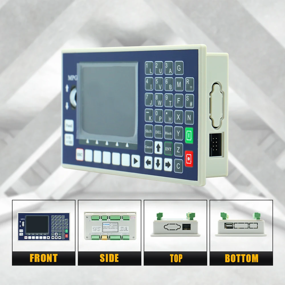 HLTNC TC55H USB G Code Motion Controller 1-4 Axis 24V Voltage