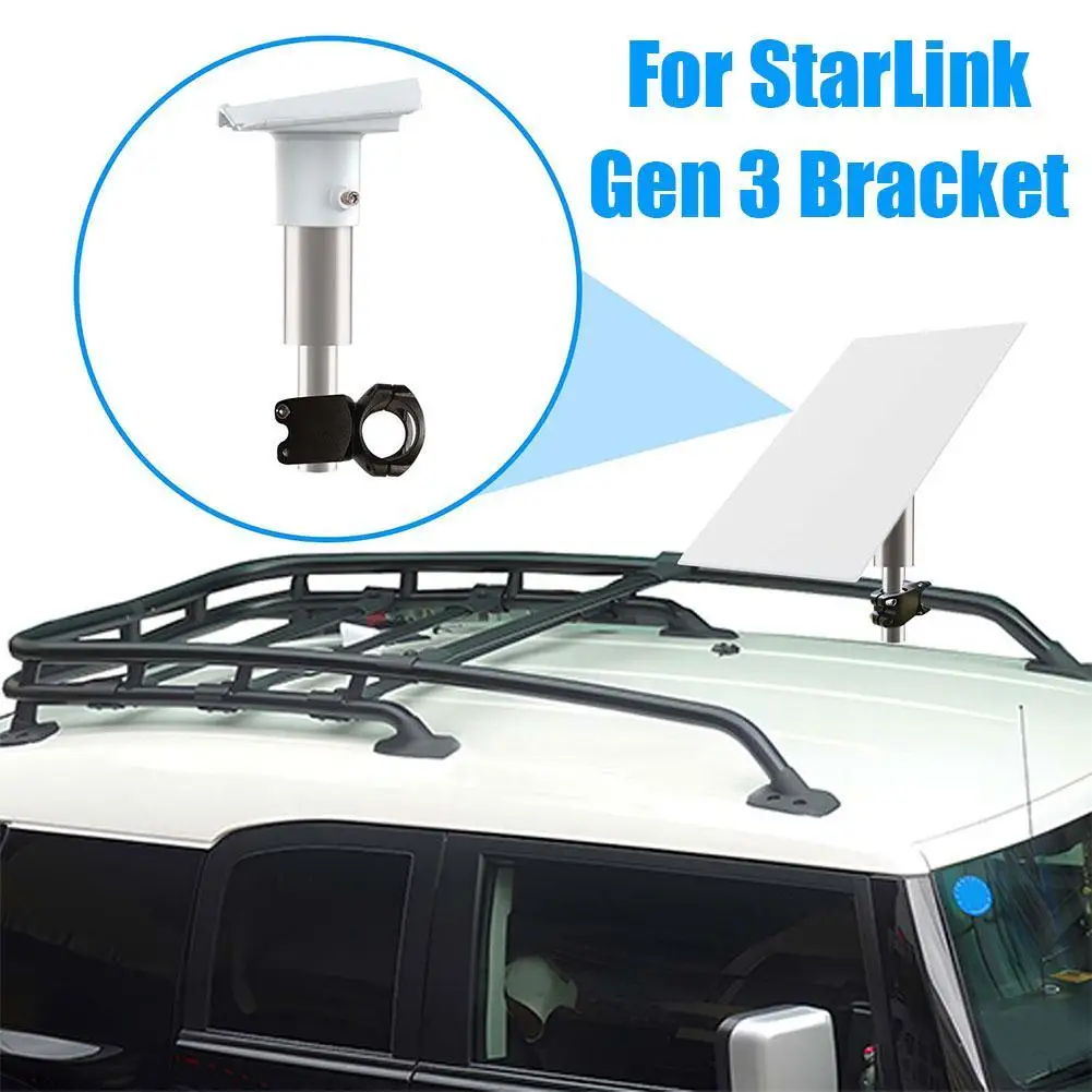  for StarLink Gen 3 RV Ladder Mount. for StarLink Gen 3 RV Ladder Mount Roof Rack Bracket Stainless Steel Screws Silicone Pad