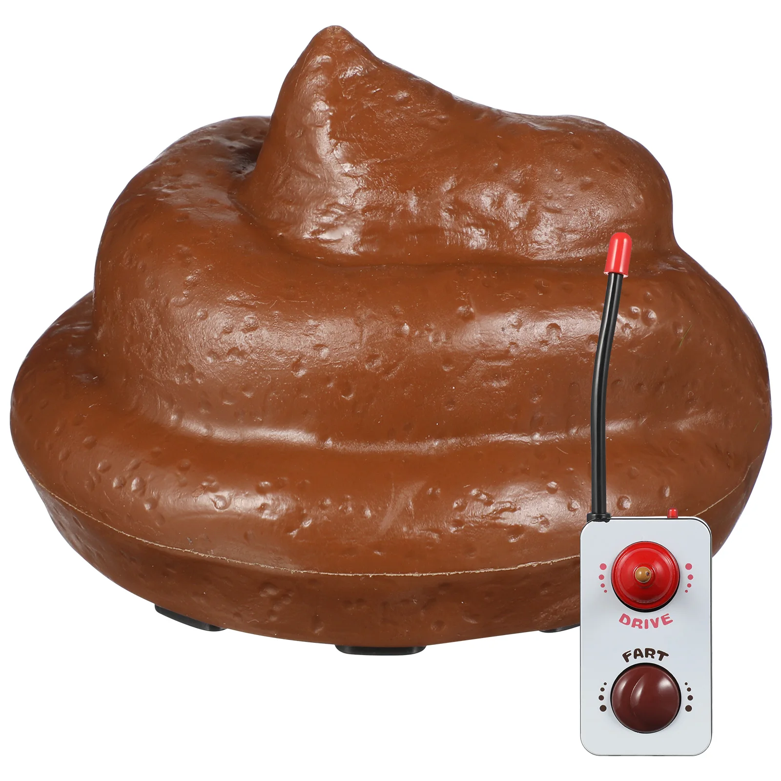 

1 шт., реалистичный стул с дистанционным управлением, автомобиль для какашек, забавная игрушка для розыгрыша, подвижная вращающаяся система, пердеж, шум, трюк, подарок