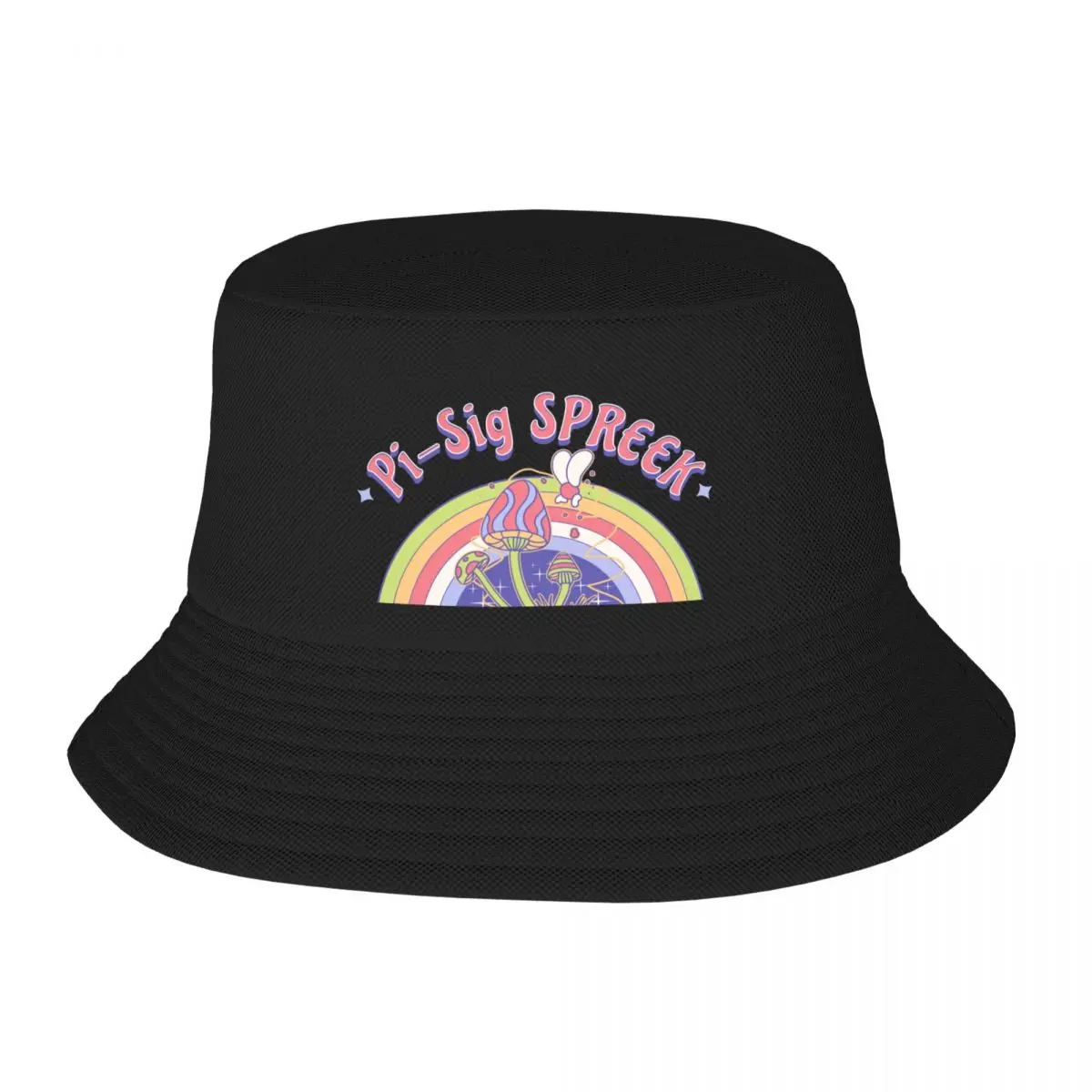 

Spreek Magic Mushroom Bucket Hat Luxury Cap Big Size Hat Hat Man Luxury beach For Women Men's