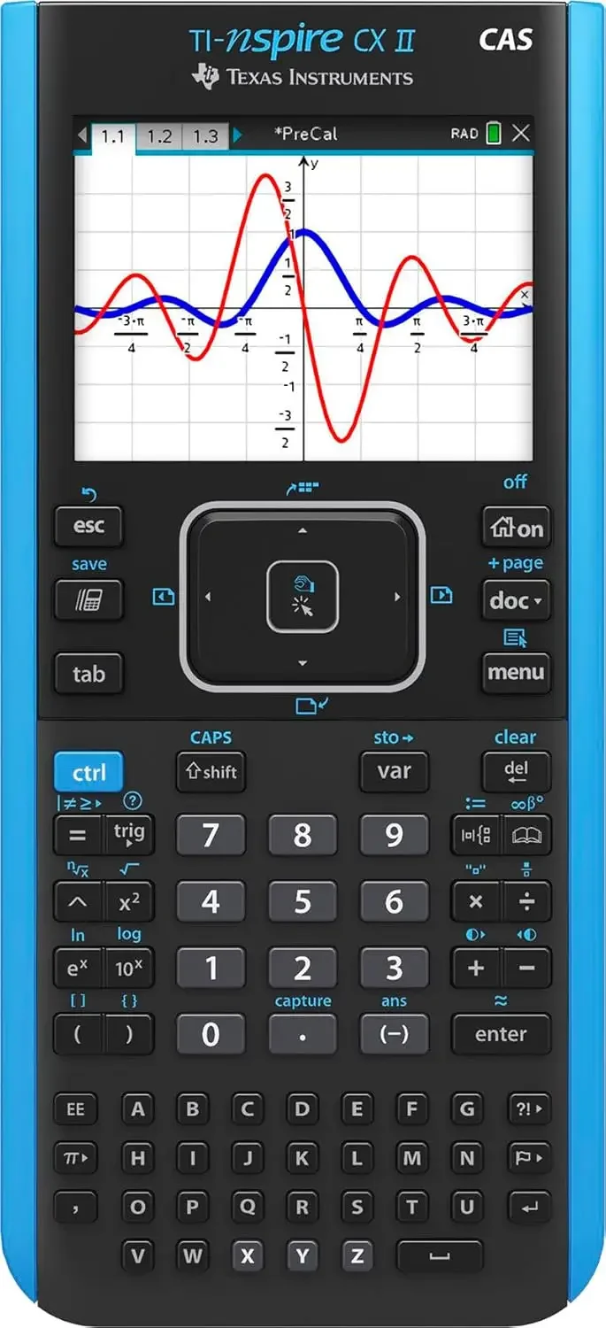 Ti-nspire Cx Ii Cas Color Graphing Calculator With Student Software (