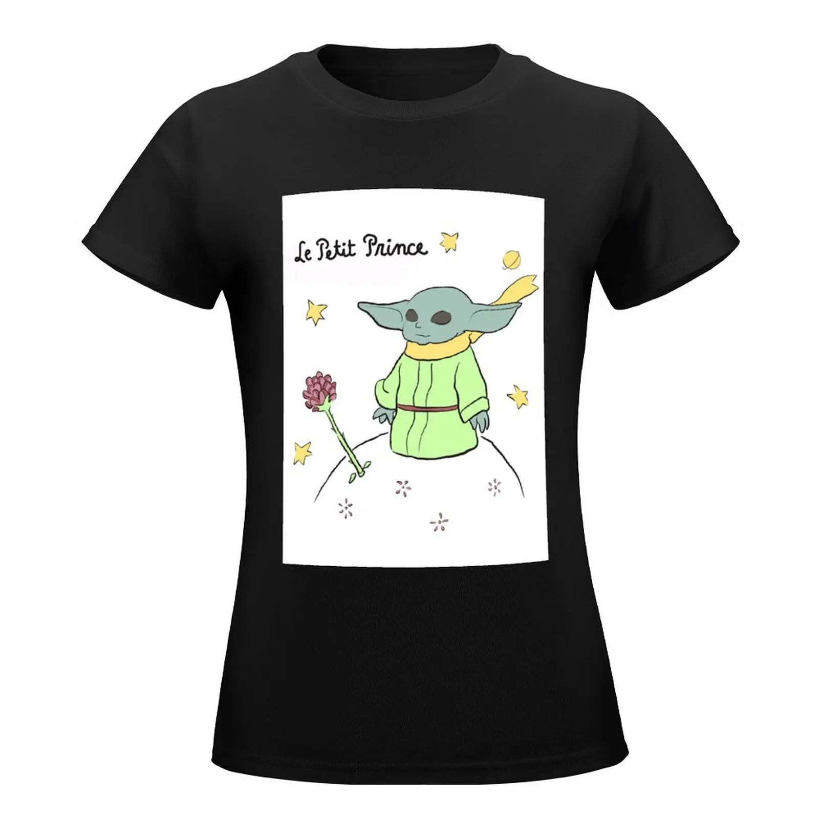 Le petit prince of the galaxy T-Shirt graphics Female clothing animal prinfor woman t shirt