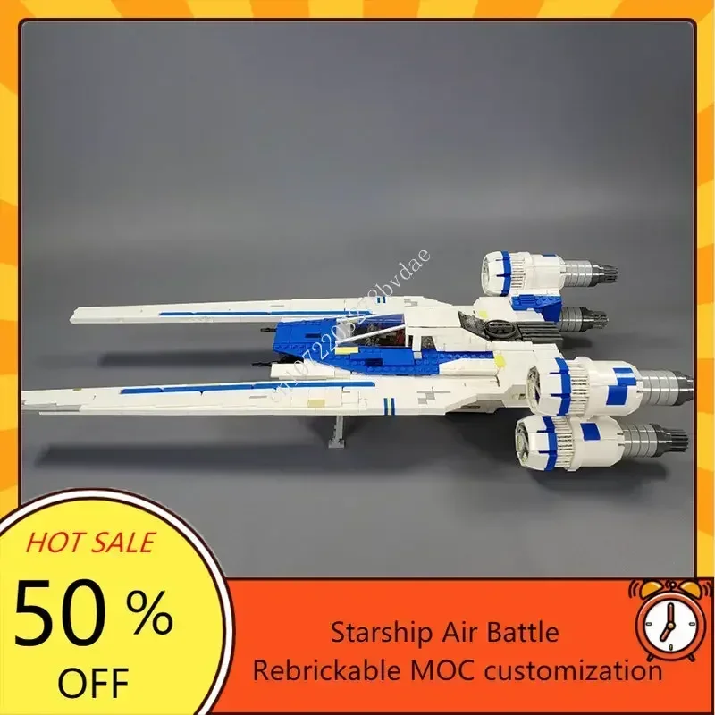 U-wing Starfighter Space War Weapon MOC SpaceShip Battle Model Building Blocks Architecture Education Assembly Model Toys Gift