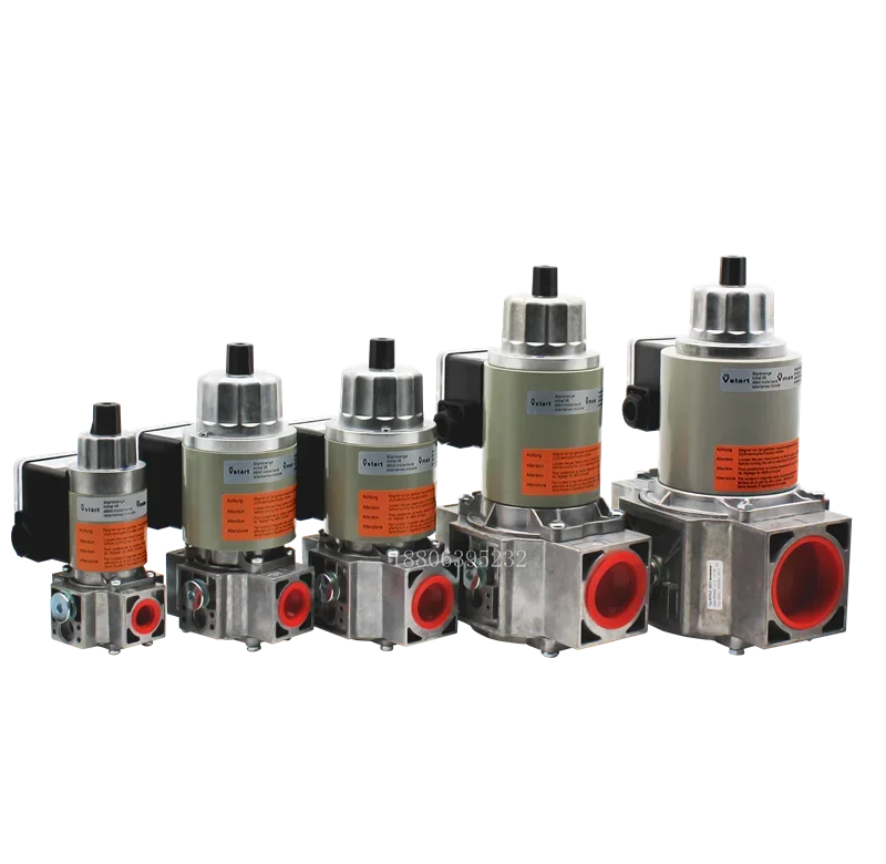 

gas valve group burner solenoid valve For MVDLE205/207/210/215/220MVD slow opening safety