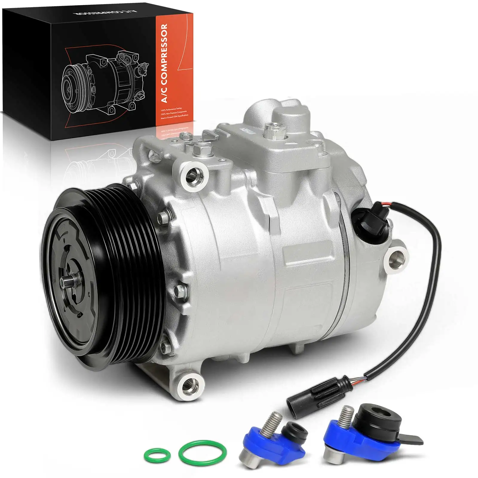 Frankberg 1x klimaatcompressor voor BMW E88 E90 E93 E92 E91 E89 2006-2017 6956719 64526956719