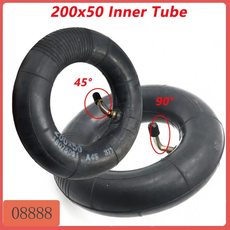 200x50 Inner Tube  E100/E150/E200 Power Core E100 for Kugoo S2/S3 Speedway Mini 4 Pro E-Scooter Tires Tube Parts 200*50