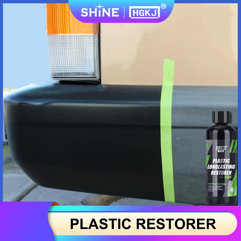 

Plastic Restorer Back To Black Gloss Car Cleaning Products Auto Polish And Repair Coating Renovator For Car Detailing HGKJ 24