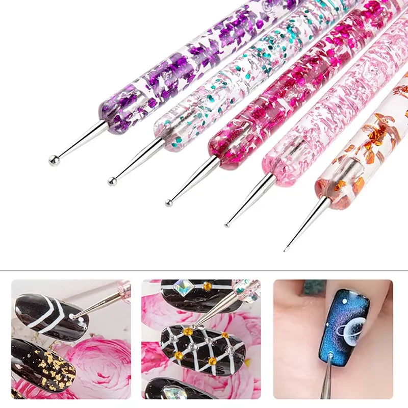 YIKOOLIN 20pcs Nail Art Brush Set UV Gel Polish Pen Acrylic Nail Design Kit DIY Painting Tools for Nail Artistry Gifts for Women gallery 5