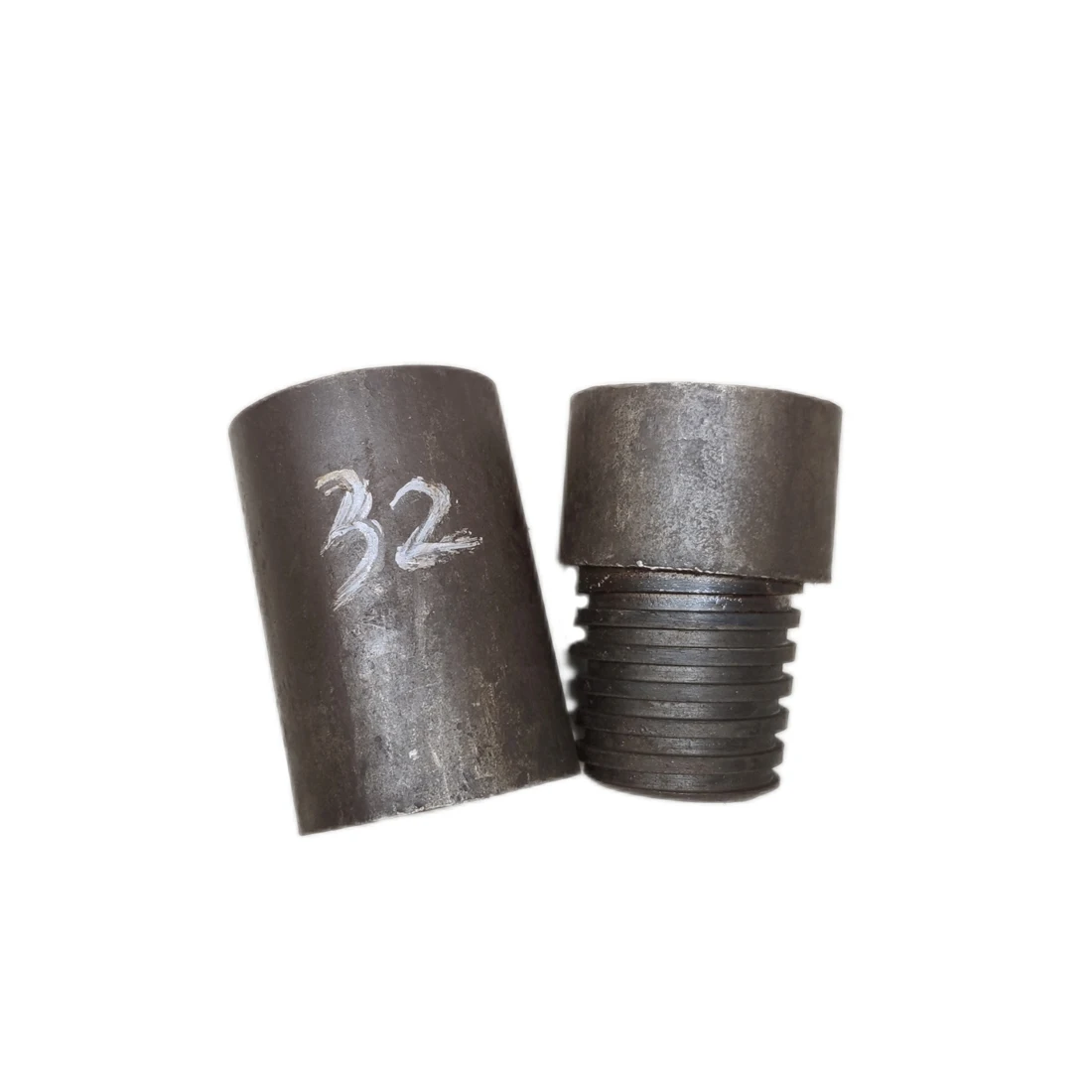 

Parts for auger pipe water well drilling rigs/cone thread joints/drill pipe joints for water drill thimbles