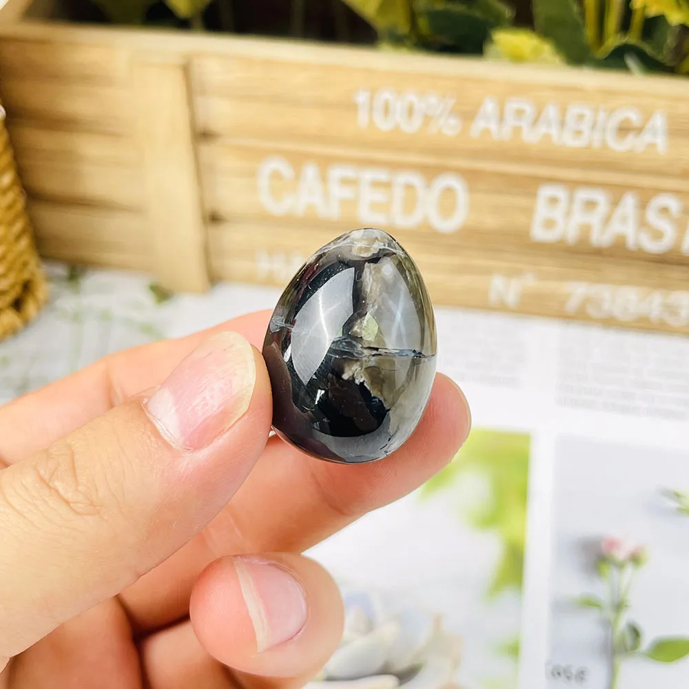 1 قطعة الكريستال الطبيعي الفلورسنت العقيق البيض UV رد فعل الحرف اليدوية تنقية الحلي ديكور المنزل هدايا الشفاء الروحي #6