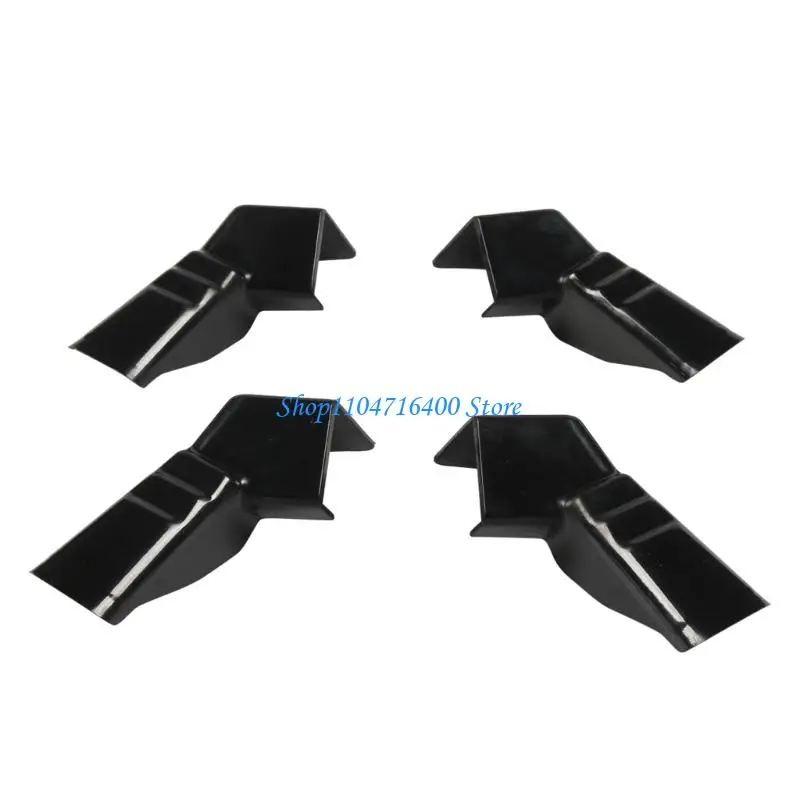 y1gd 4pcs Left Right Dwonspout Diverter Campers RVs Gutter Spouts Rain Gutter Downspout Campers Accessories Plastic Construct