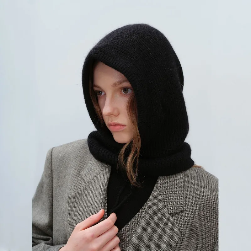 Knit Beanie Canada Goose Logo Beanie Canada Goose Black  display picture 1