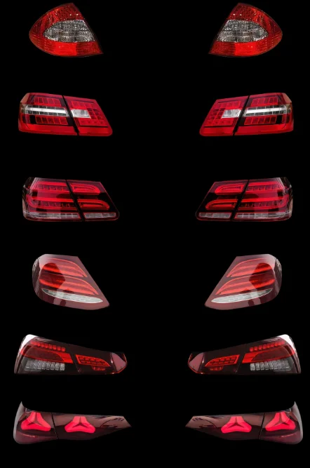 E CLASS 210 211 212 213 214 للمصابيح الخلفية لمرسيدس بنز كاملة المدى بالجملة