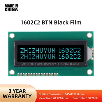 1602C2 Karakter LCD Ekran BTN Siyah Film Buz Mavisi Lcm 16*2 1602 16X2 1602 LCD Modül