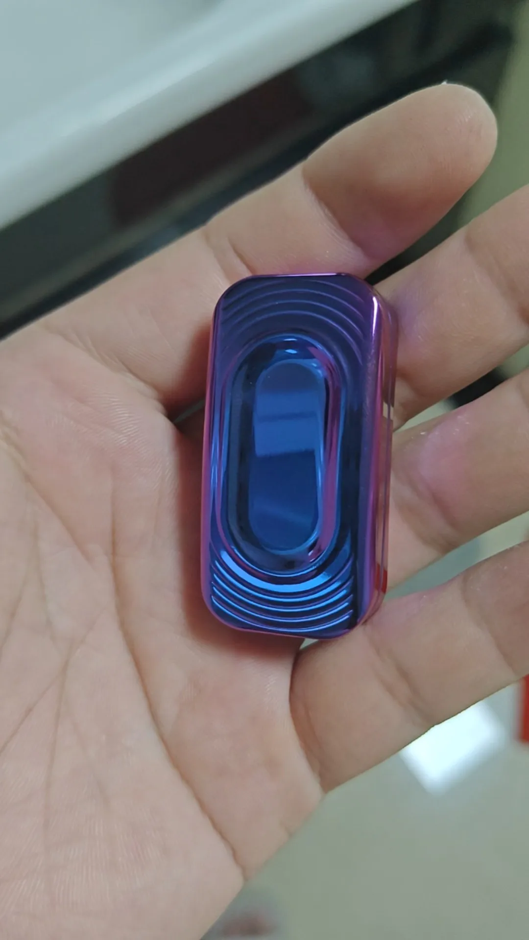 Used EDC KAiS POPO Sugar, Zirconium Purple Soul, Dense Track, Limited To 128, Zirconium Alloy