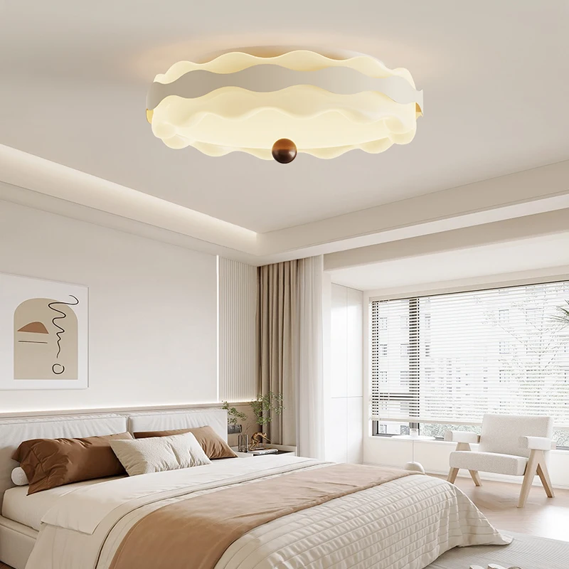 Modern Led Ceiling Lights Round Lace Ceiling Chandelier For Bedroom Living Room Balcony Corridor Interior Lighting Decoration