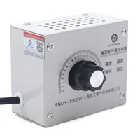 Motor Controller with Adjustable Voltage, Speed, and Temperature, 0-220V Regulation, Impact-Resistant Design for Long-Term Use