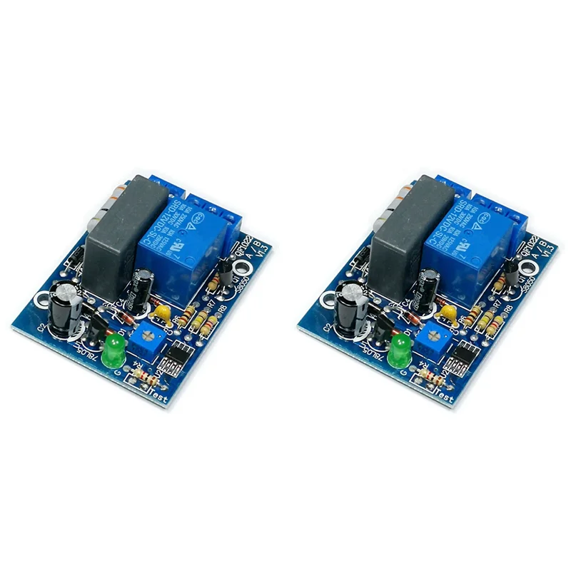 ABJN-2X AC 220V Adjustable Timer Delay Switch Turn On/Off Time Relay Module New(0-10 Minutes)