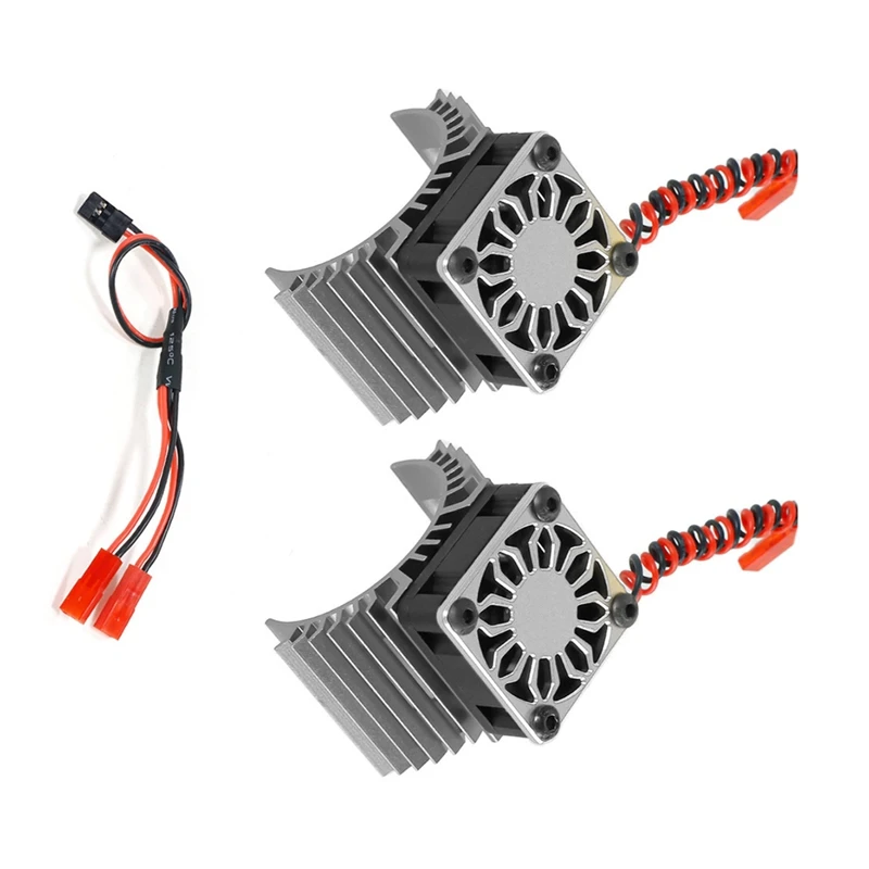 BNVN-RC مروحة المحرك مروحة التبريد المبرد 36 مللي متر ل RC سيارة 1/8 1/10 1/12 مقياس 380 540 550 3650 3660 3674 فرش السيارات