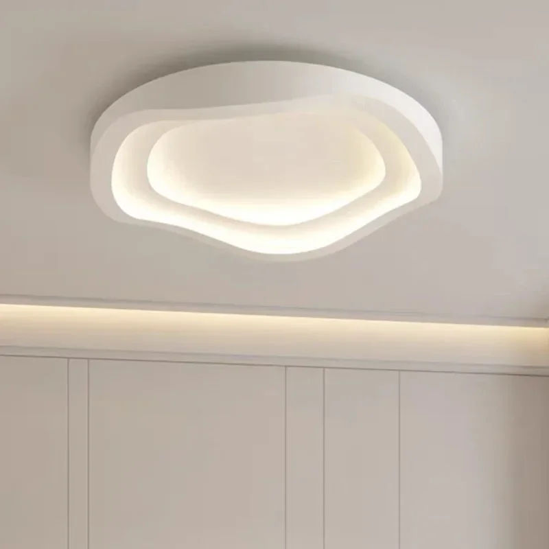 Nordic Bedroom LED Ceiling Lights Home Modern Style Indoor Master Bedroom Lustre Circular Brief Home Decorate Lighting Fixtures
