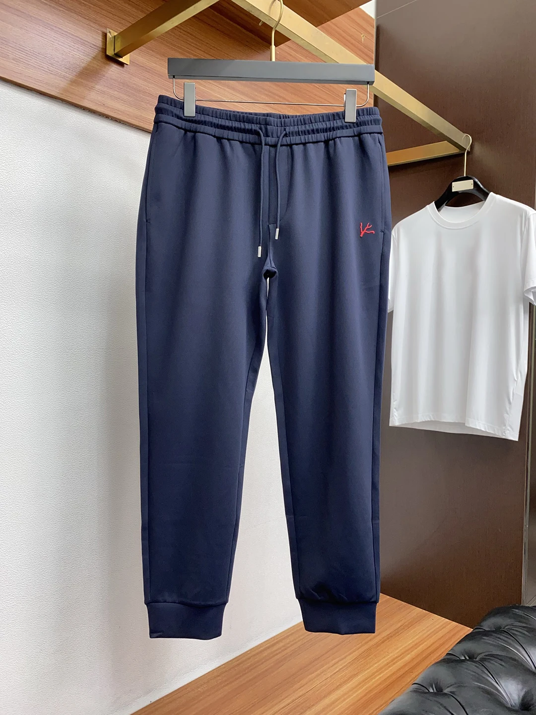 BLLIYOSS 스포츠웨어 세트 면 남성용 2025 FW 두꺼운 스포츠 캐주얼 지퍼 고품질 자수 M-3XL 구김 방지 올드 머니