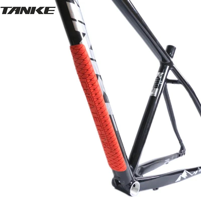 TANKE Bicycle Frame Protective Sticker Mountain Bike Road Anti-collision Protective Film Bike Lower Frame Tube Protective Plate