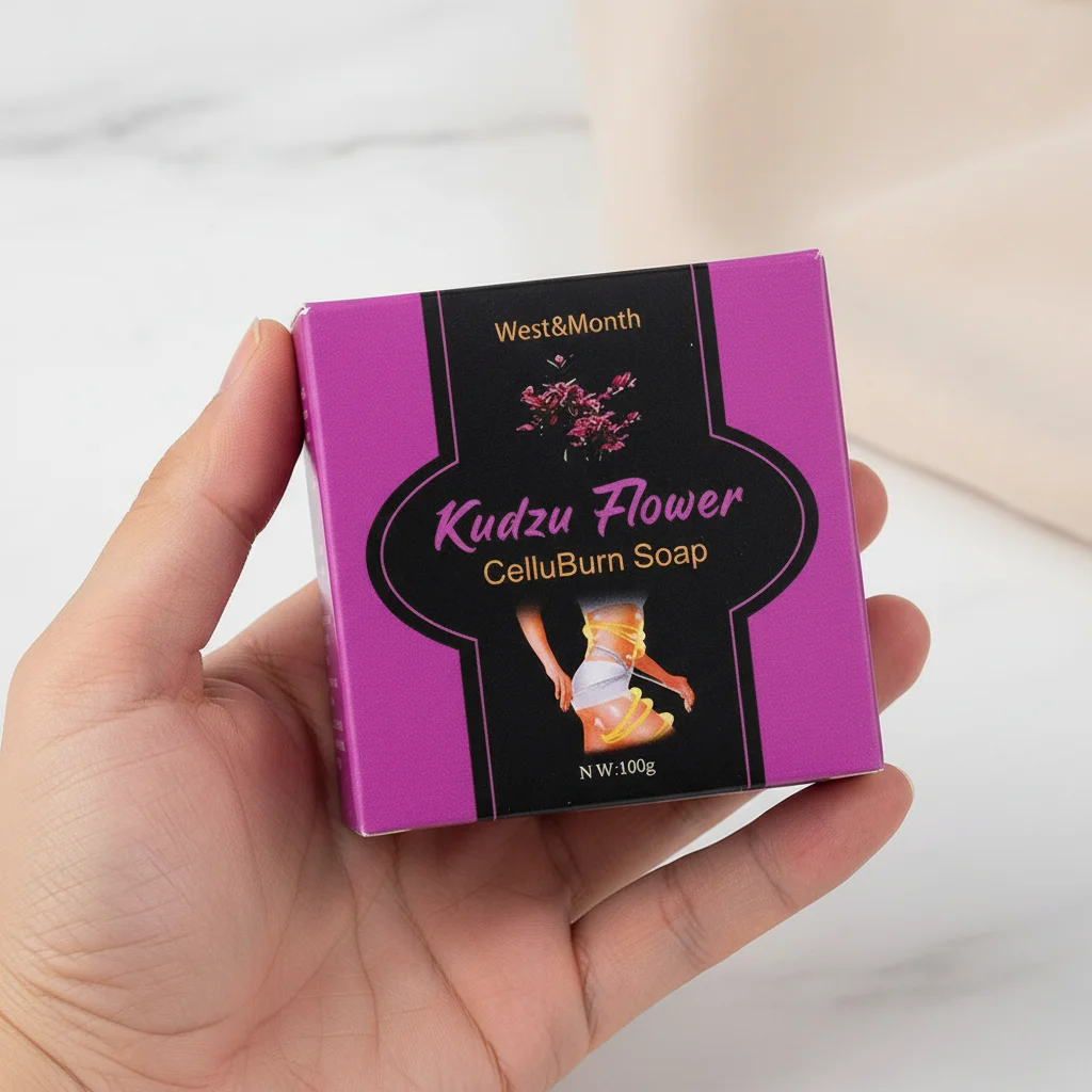 

1/2/3 шт. натурального мыла ручной работы, популярного африканского мыла с цветком кудзу, для очищения тела и укрепления кожи, мыло с цветком кудзу.