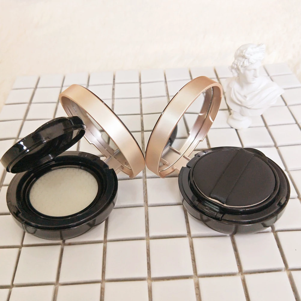 

Refillable Powder Box Empty Case Leakproof Travel Size Compact Lightweight PP Container for Body Loose Talc