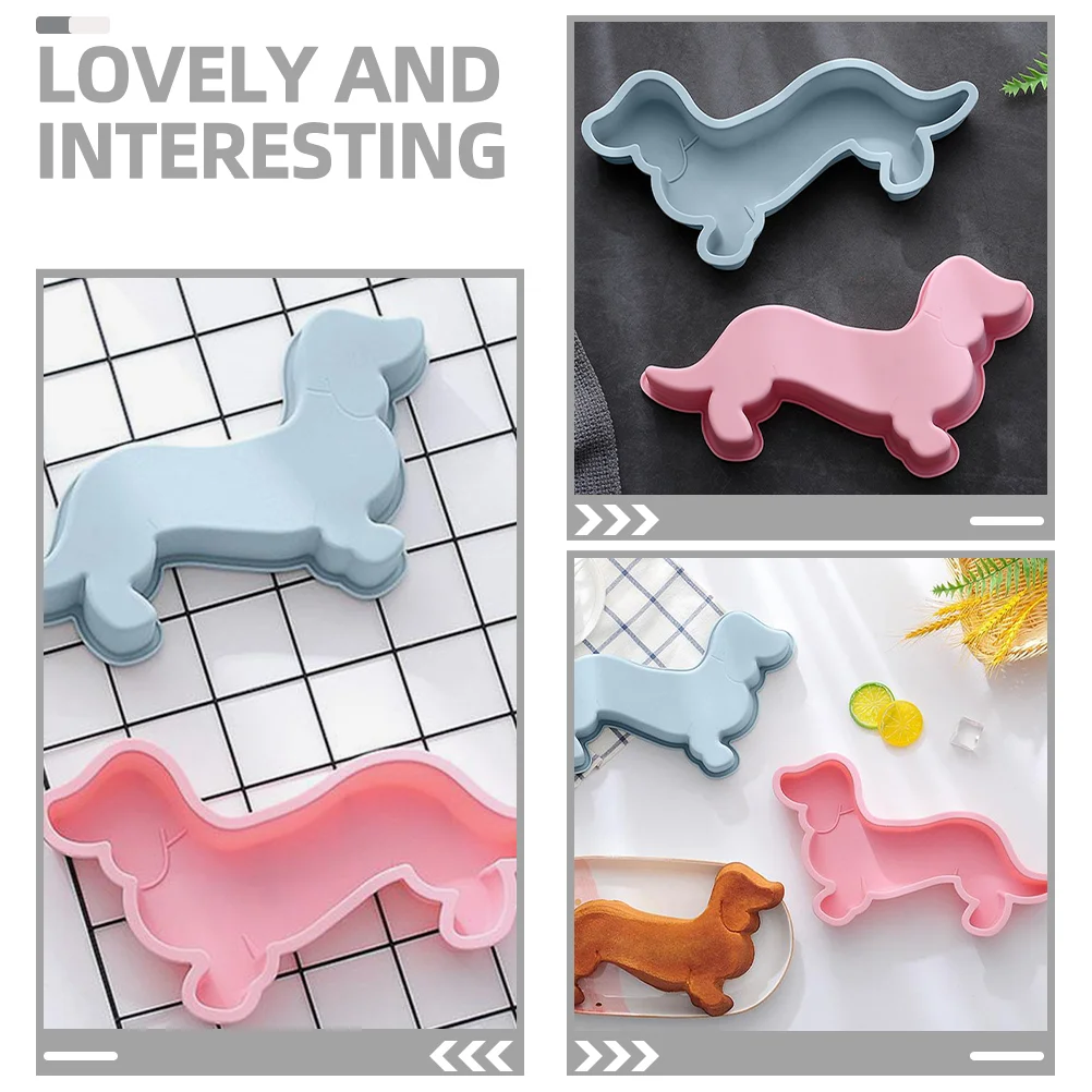 2 قطعة قالب الشوكولاته الألماني شواء عموم كوكي كيك الحلوى كعكة أدوات سيليكون الحلوى لطيف غير عصا #4