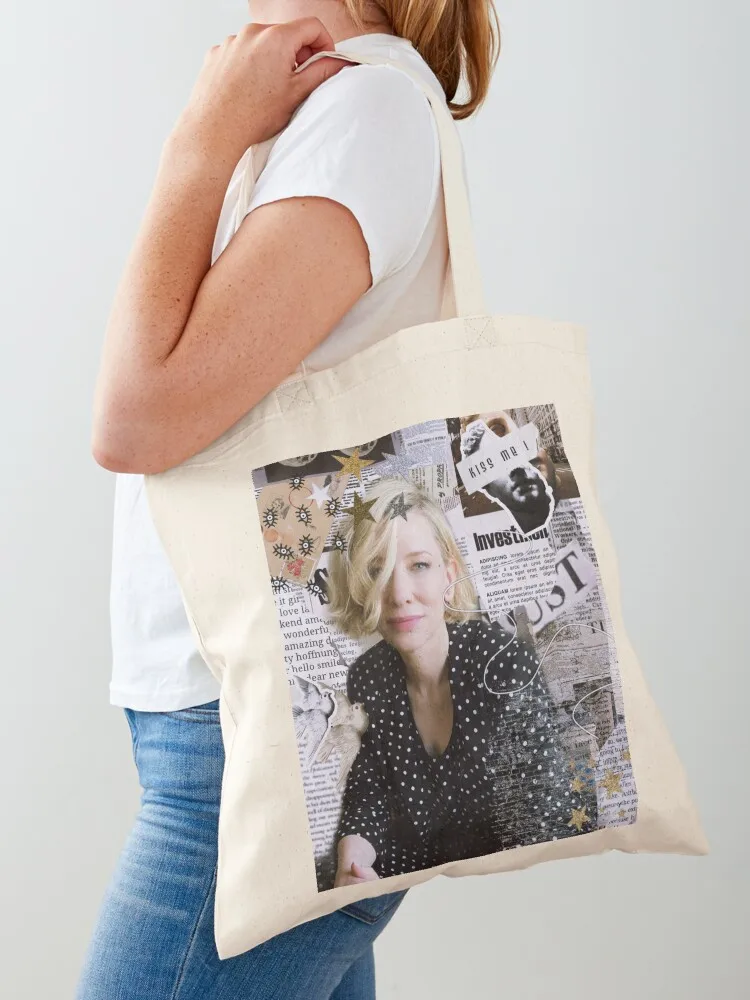 

Cate Blanchett Tote Bag Gift bag hand bags tote bags men