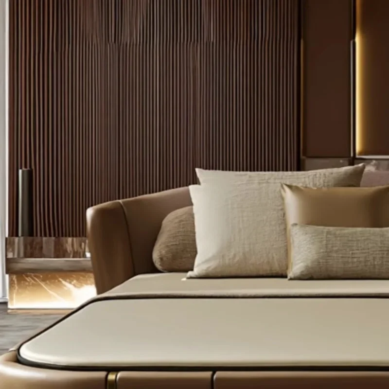 150x200cm Sleeping Queen Size Bed Double 180x200cm Storage Luxury Bed Fancy Frame Nordic Minimalist Home Bedroom Furniture