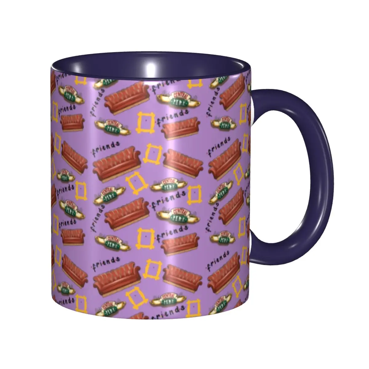 

Classic Friends TV Show Coffee Mugs DIY Custom Ceramic Mug Cup Creative Present