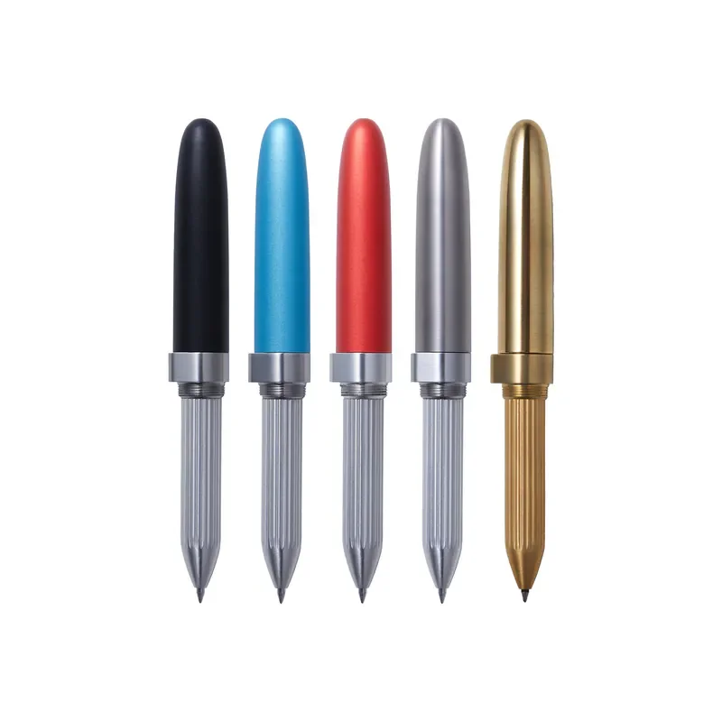 Titanium Ball Pen Japanese Deff 4th Generation RefillPen Jacket Portable Replaceable Pen Black 0.7core Metal Bead Ballpoint Pens
