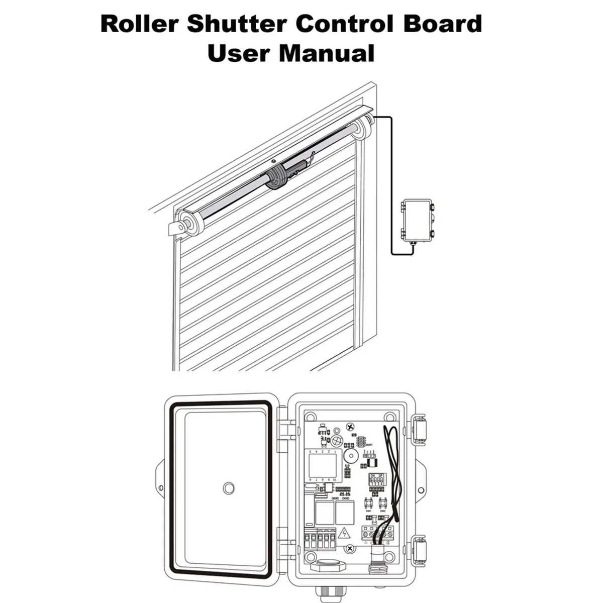 Y258A~!#AC220V Universal Tubular Motor Receiver Roller Shutter Control Board for AC Tubular Motor Central Motor