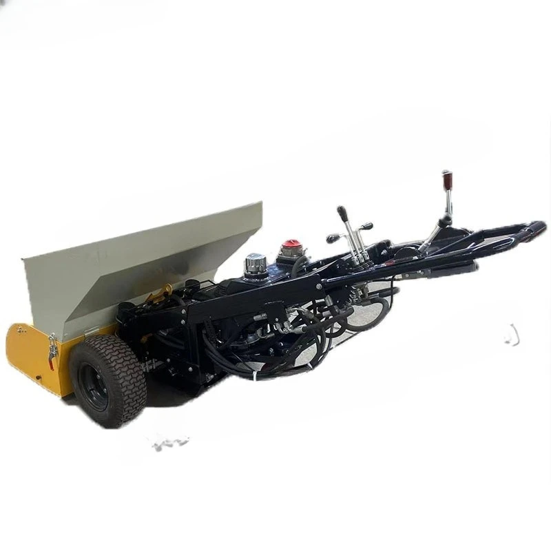 powered asphalt paver, narrow road yard floor repair machine