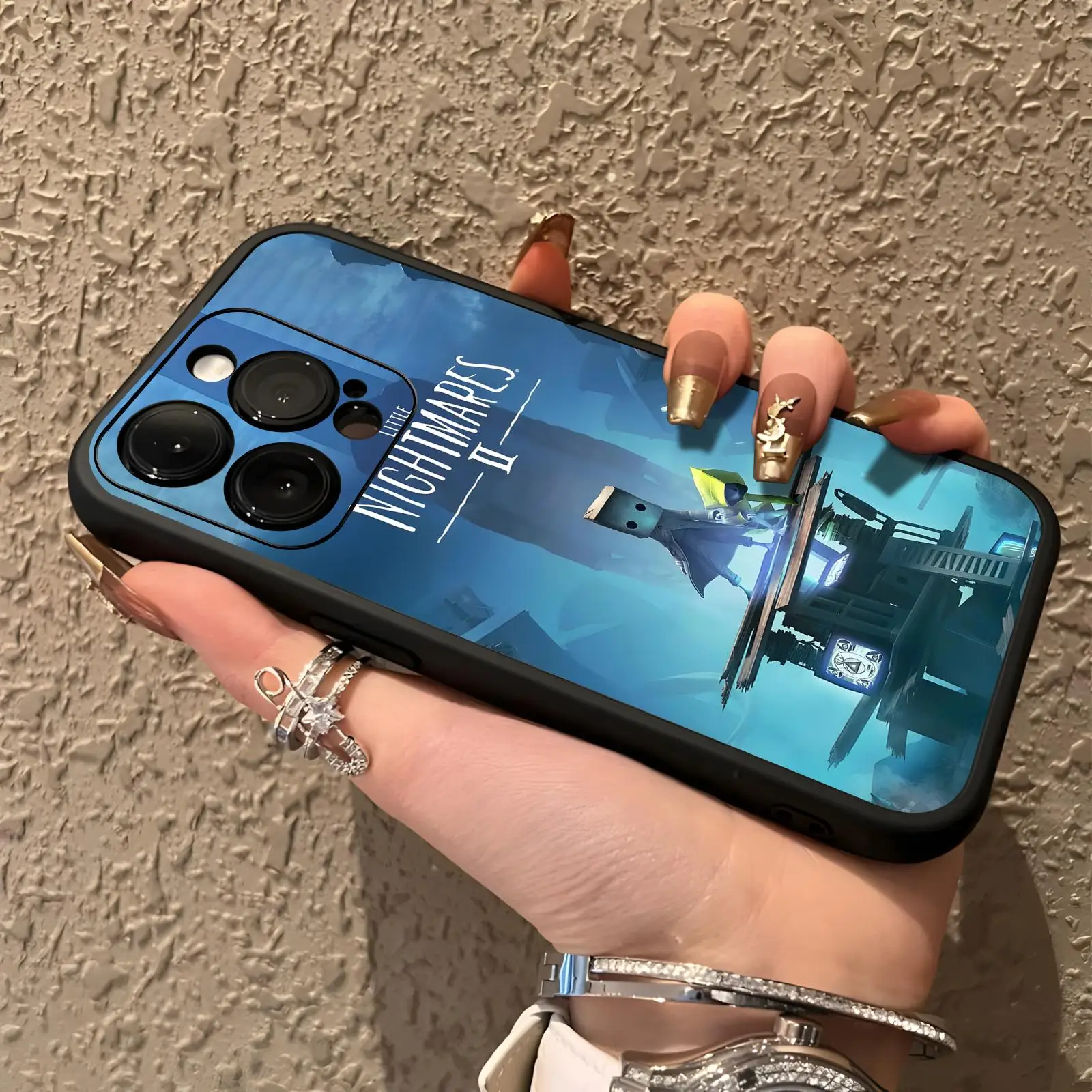 

HOT GAME Little nightmares Phone Case For iPhone17 16 16e 15 14 13 12Plus Mini Pro Max Soft black Shockproof Cover
