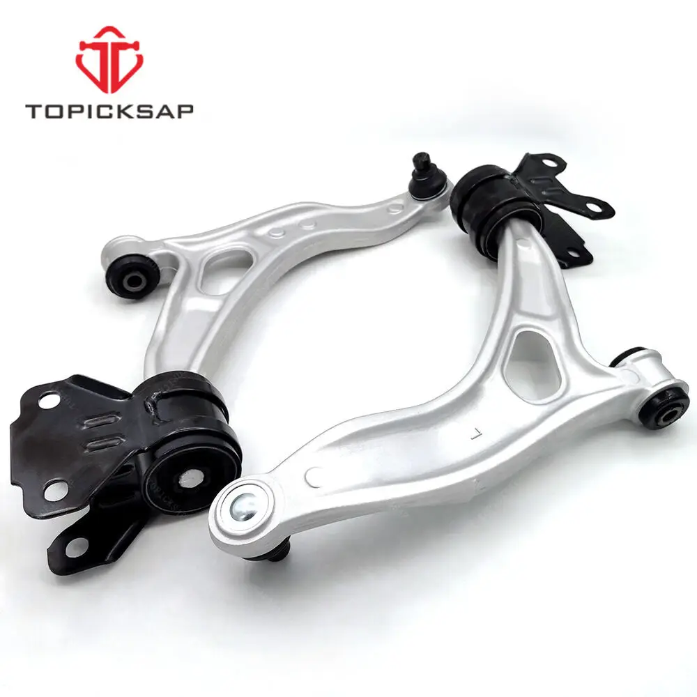 TOPICKSAP Steering Suspension Kit Front Lower Control Arms & Ball Joint Tie Rods End Links for Ford C-Max Focus 2012 2013 - 2017